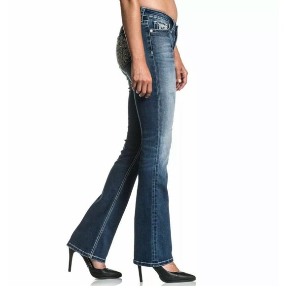 AFFLICTION Women's Denim Jeans JADE STANDARD CALI - Picture 5 of 8